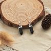 Philip Jones Black Onyx Gemstone Drop Earrings