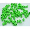 TroutLegend Slotted Tungsten Beads - Fl Green - 4.0 mm