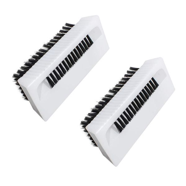 Surgical Scrub Brush Nails Brush 2 PCS Non-Disposable Sterile Nail Hand Brush Nail Scrubber with Nail Cleaner Hand and Nail Brush Double-Sided Cleaning Scrub Brush (White-2PS)