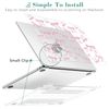 JOYLAND Plastic Hard Shell Case Compatible with MacBook Pro 14 Inch Case A2442/A2779 M2/A2918/A2992 M3,Pink Bow Pattern Protective Hard Shell Case