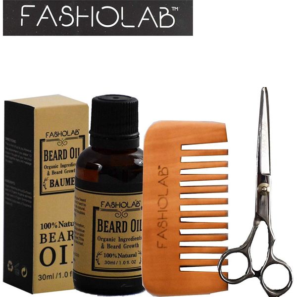 Beard Grooming Kit for Men - Organic Beard Care Kit