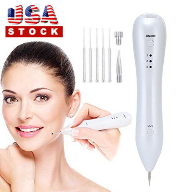 Electric Plasma Pen Mole Wart Tag Tattoo Removal Dark Spot Remover Skin Care