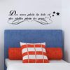 Wall Sticker Quote Black | Wall Decoration | Waterproof/Removable – 25 x 75 cm