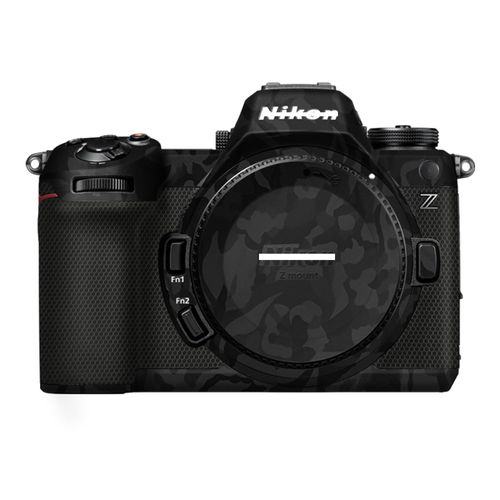 Mebont Anti-Scratch Camera Cover Skin Sticker for Nikon Z6 III/Z63 Full-Frame mirrorless Stills/Video Camera Body Protector Film Anti-Wear Skin Protective Decoration #Shadow Camouflage Black
