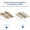 2X8 Overhead Garage Storage Rack,Adjustable Garage Storage Organization Systerm,