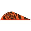 Bohning Blazer Vane, Orange Tiger, 2" (Pack of 36)