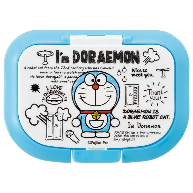 Skater WTL1AG I'm Doraemon Sanrio Antibacterial Wet Seat Lid