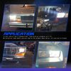 4PC 4X6" Led Headlights HI/LO Beam For Pontiac Firebird 1998 2000-2002