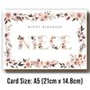 Floral Birthday Card for Niece