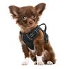 No Pull Dog Pet Harness Reflective Strip Adjustable Control Comfort Handle Black