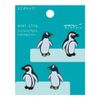 ミドリ ミニクリップ ペンギン柄 43313006