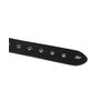 Lowlife Devoid Leather Belt in Black