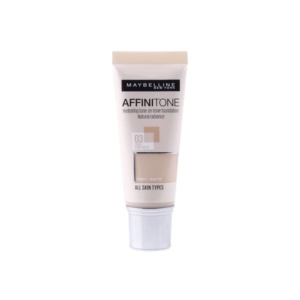 Maybelline New York Affinitone Fondöten - 03 Light Sandbeige (30 ml)