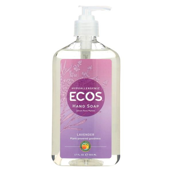 EARTH FRIENDLY SOAP HAND LIQ LAVENDER, 17 OZ