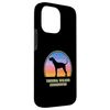 Treeing Walker Coonhound Vintage Sunset Dog Case for iPhone 14 Pro Max