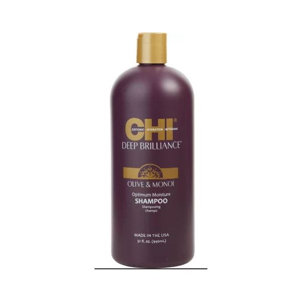 CHI Brilliance Olive & Monoi Shampoo Optimum Moisture 32oz