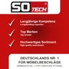 SOTECH Window Catch Balcony Door Catch 90 x 17 mm Universal Catch Balcony Door Catch