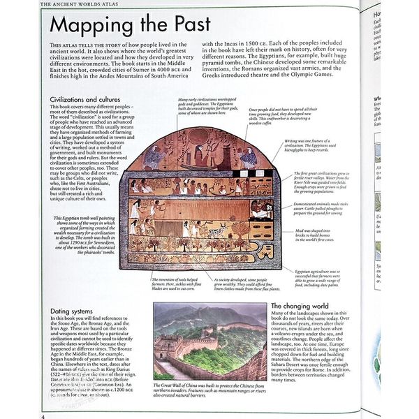 【中商原版】古代世界地图集 The Ancient Worlds Atlas 英文原版 DK Publishing