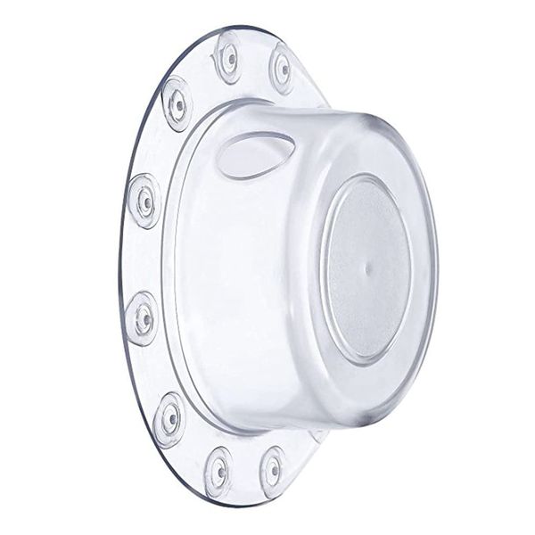 Bathtub Overflow Drain Suction Cover/Plug for Deep Water Baths, Deep Bath Drain Cover Adds Inches of Tub Water for Warmer and Comfortable Shower