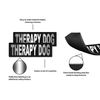 Dogline "Therapy Dog Removable Patches, Small/Medium
