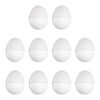 JIHUOO Pack of 10 Large Empty Easter Eggs, Fillable, Paper Mache, Easter Eggs, Paintable, Crafts, Easter Eggs, Easter Eggs, Easter Theme, Party Favors