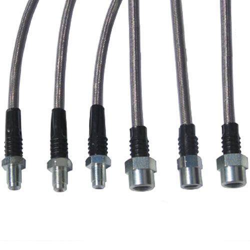 Techna-Fit Brake Line Kit for 1991-1995 Honda Acura Legend Coupe - Clear - AC-920CL