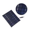 sourcing map 2W 6V Small Solar Panel Module DIY Polysilicon with 250mm Wire