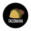 Tacobara Funny Capybara Tacos PopSockets Adhesive PopGrip