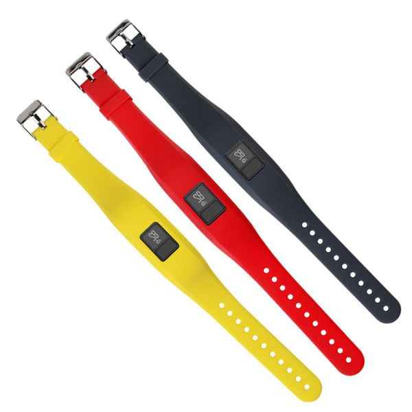 3-Piece Silicone Wrist Band Strap Belt W/Clasp for Vivofit 3 Watch, As Description, Multi Color