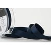 Berisfords Double FACE Poly Satin Ribbon, Midnight, 15 mm