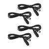 YINETTECH 4pcs Joypad Extension Cables 1.8m Game Console Controller Extension Cable Compatible with Nintendo Gamecube Wii Controller Gamepad Controller Extension Cord