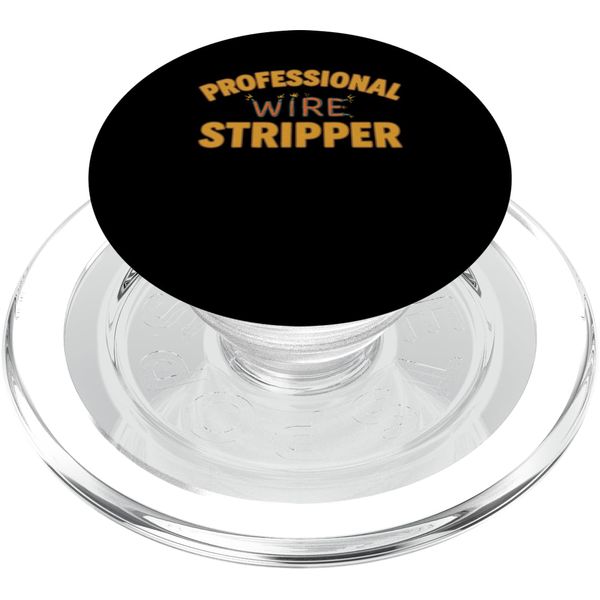 Professional Wire Stripper Funny Electrical Electrician PopSockets PopGrip for MagSafe