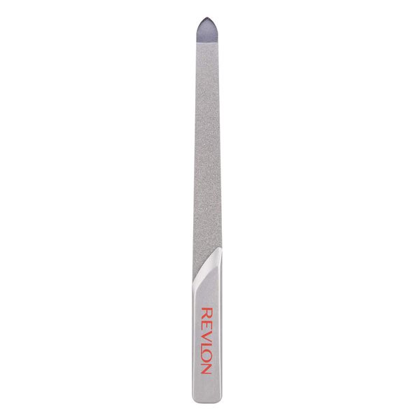 Nail File by Revlon, Salon Professional Nail Care Tool for Acrylic & Natural Nails, Easy Grip, Corrosion Resistant Saphire Coated Nail Filer (Pack of 1)