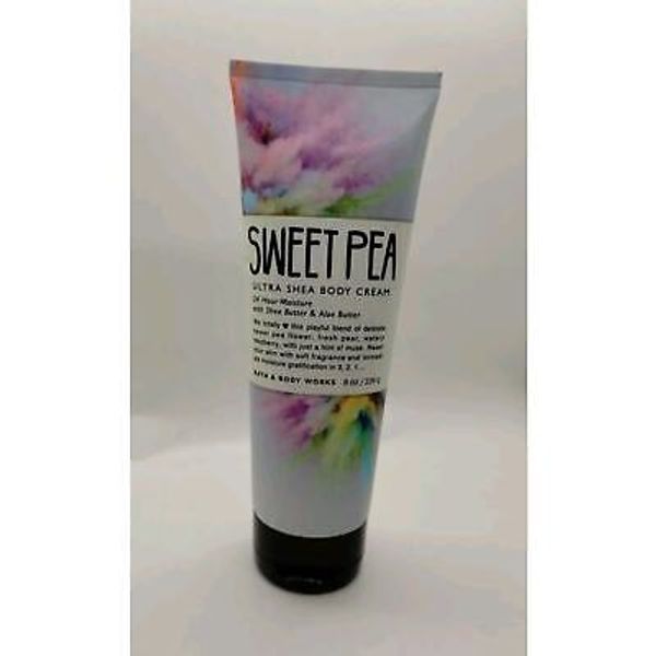 Bath & Body Works Sweet Pea - Full Size Body Cream 8 oz