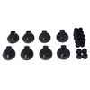 Ufixt Universal Black Control Knobs for Ovens, Cookers and Hobs (Pack of 8)