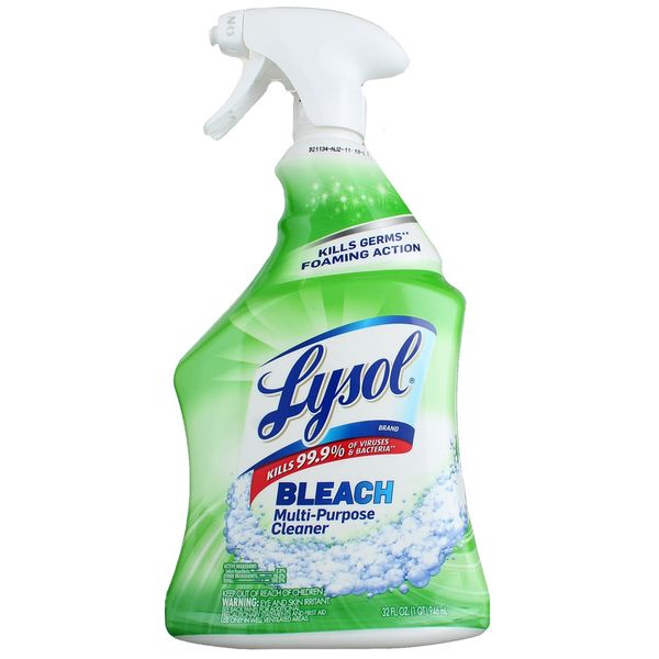 Lysol All Purpose Cleaner with Bleach, 32 Ounce
