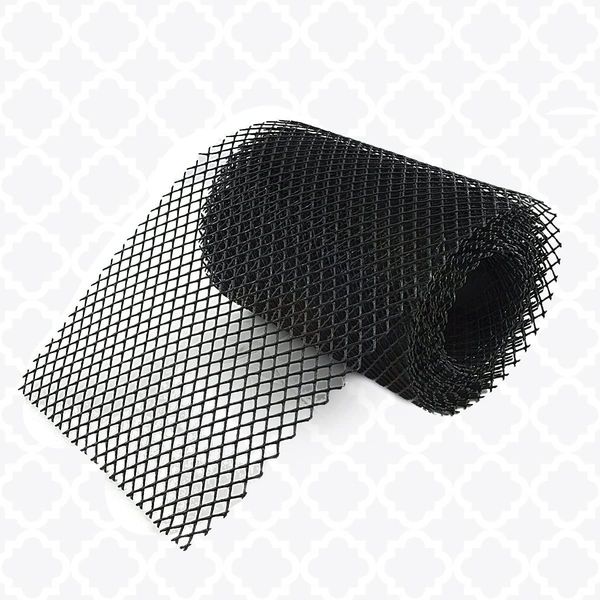 SUL 10M Mesh Gutter Guard Leaf Protection Mat Block Leaves Moss Fixing Clips Prevent Drain Blockages Gutter Mesh 2pk