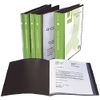 Q Connect Display Book Panorama Black KF01271 100 Pockets