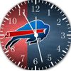 Buffalo Bills Wall Clock E195 Personalized option with adding names