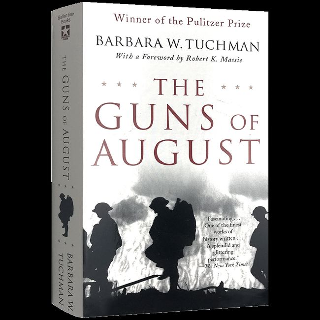 八月炮火 英文原版 The Guns of August 普利策奖 Barbara W Tuchman 巴巴拉W塔奇曼 全英文版正版原著进口历史英语书籍