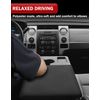 Console Lid Armrest Polyester Cover Protector for 2011-2014 Ford F150 Bench Seat