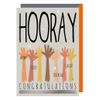 Quire Collections Quire Rough Elegance Card Congratulations,Multicoloured,115x163mm