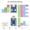 Waveshare 2PCS RP2350-Zero Mini Development Board, Raspberry Pi Microcontroller Development Board, Based On Raspberry Pi Dual-core & Dual-Architecture Microcontroller
