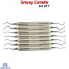Dental Subgingival Scaler Micro Periodontal Gracey Curettes Surgery Instruments