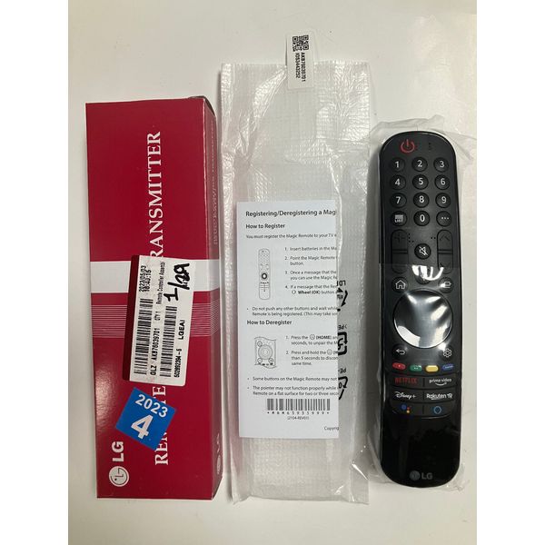 LG OEM 70UM7370PUA, 65UJ7700, OLED55E7  MR21GA  Magic Remote Control