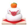 Yakushigama Kagami Mochi Ornament (Small)