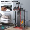 600lbs 6 in 1 Weight Bench Set with Squat Rack and Leg Developer Preacher Curl🏋