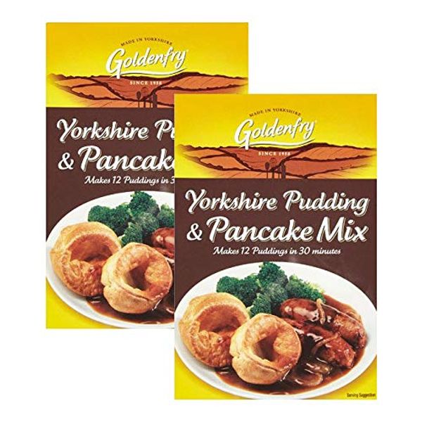 Goldenfry Range Yorkshire Pudding & Pancake Mix 142g (Pack of 2)