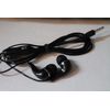 Pack of 5 BLACK/SILVER 3.5mm In Ear Headset Earbuds with Microphone