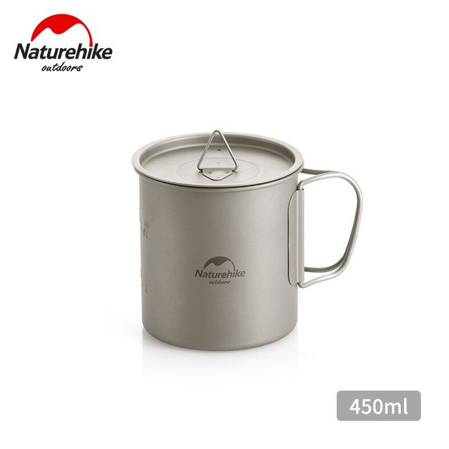 Naturehike Lightweight Titanium Kettle Outdoor Camping Portable